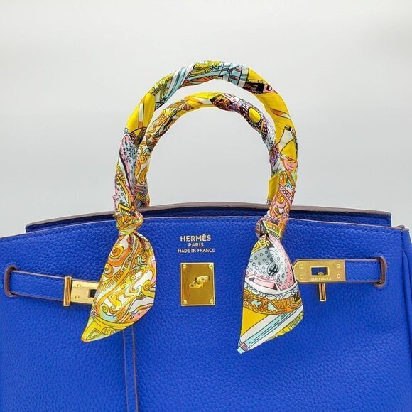 Skinny Scarf | Hand Bag, Neck Scarf (2 pieces) - Color Set #19 / Brand NEW - Picture 4 of 7